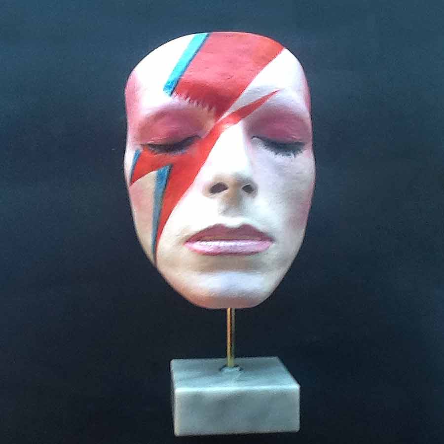 Taiko mave lærling Turbulens Deluxe David Bowie 'Aladdin Sane' Life Mask | SweetHead