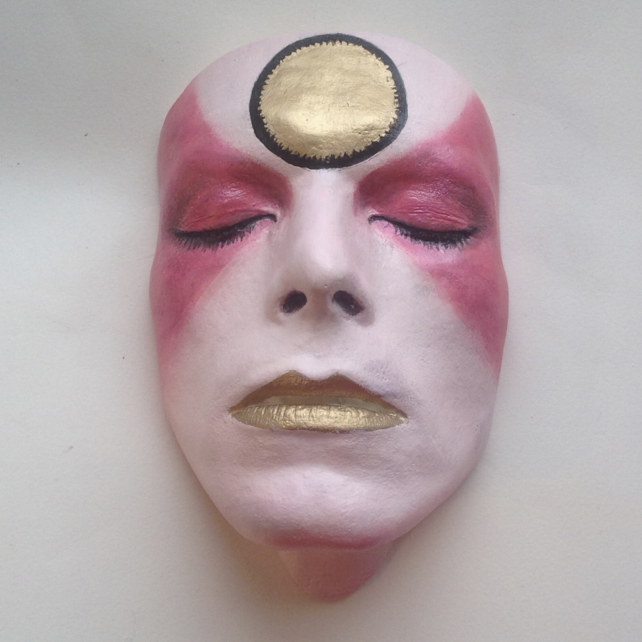 Centrum Fritid Notesbog David Bowie 'Kabuki / Ziggy' Life Mask | SweetHead